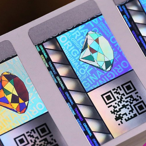 Barcode Hologram Sticker