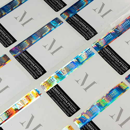 Hologram Paper Label