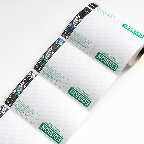 Hologram Paper Label