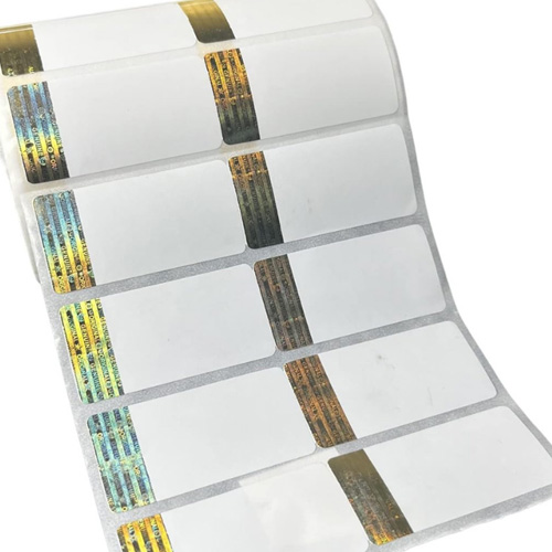 Holographic Paper Label