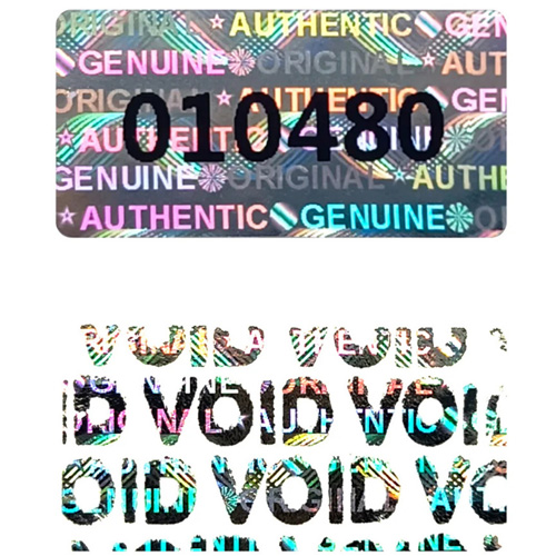 VOID Hologram Sticker